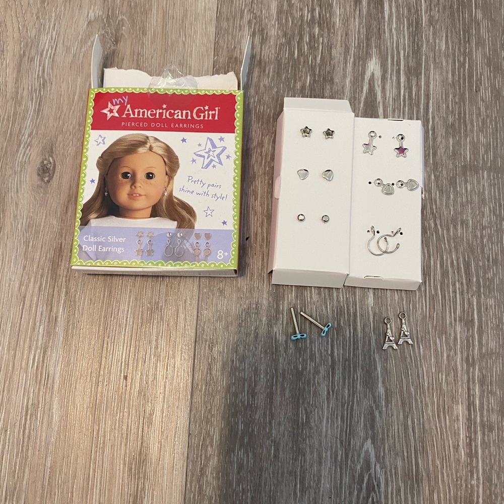 American girl doll earrings